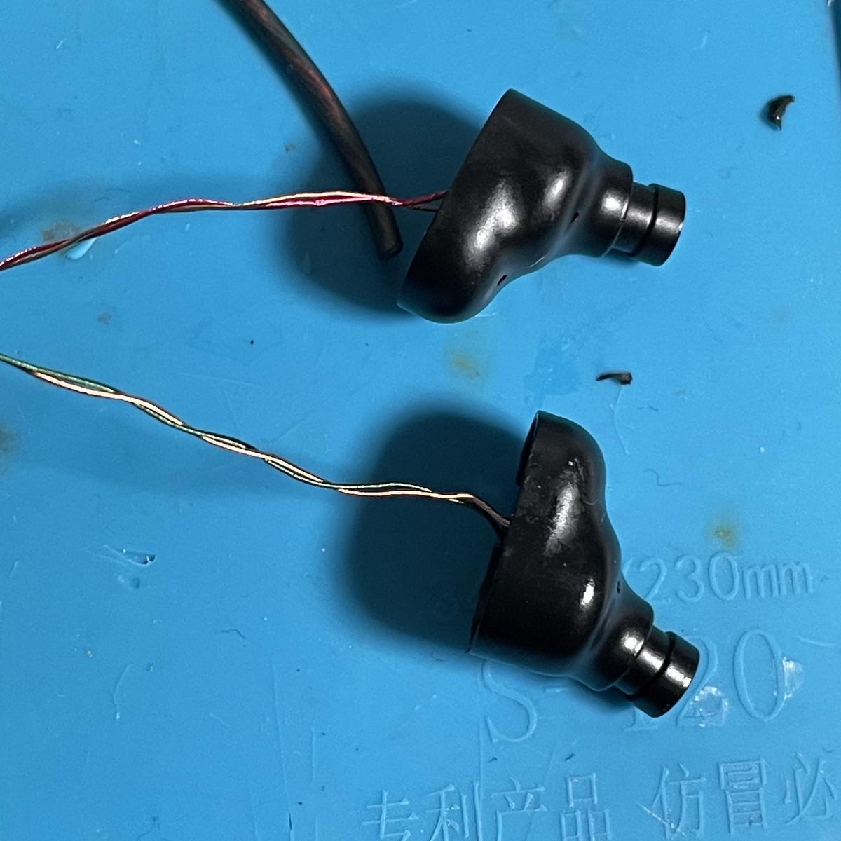 水月雨（MOONDROP）『竹-CHU』2pin、バランス化。リケーブルして