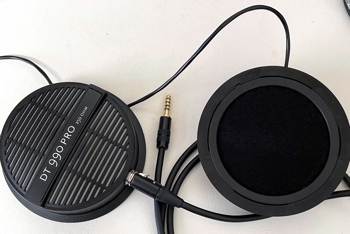 ☆バランス改造品☆ beyerdynamic DT990 PRO ☆変換ケーブル付