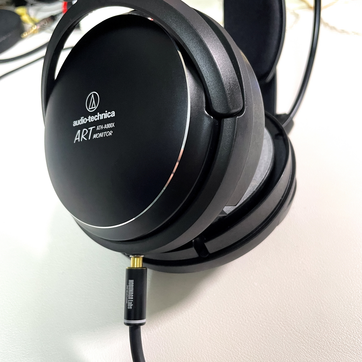 オーディオテクニカ『ATH-A900X』をリケーブル・バランス接続し オーディオテクニカ『ATH-A900X』をリケーブル・バランス接続し
