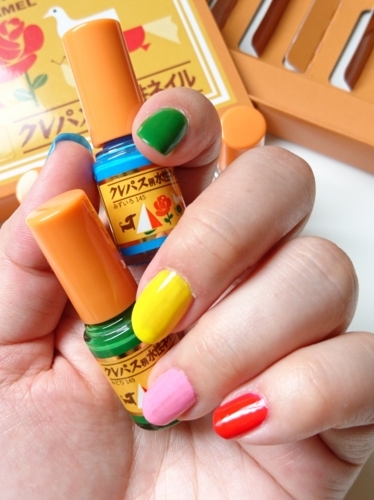 クレアモード クレパス柄水性ネイル Aセット お試ししました Satira S Diary