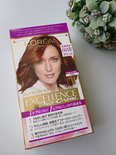 ロレアル パリ エクセランス R クリームタイプ 白髪染め 6wb 使ってみました Satira S Diary