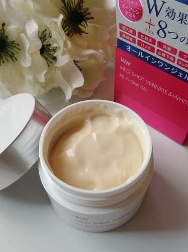 明色化粧品『薬用メディショットオールインワンジェル』使ってみました 