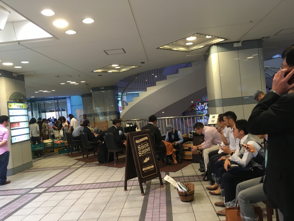有楽町で靴磨き初体験 千葉スペシャル 日々美味しいもの探し