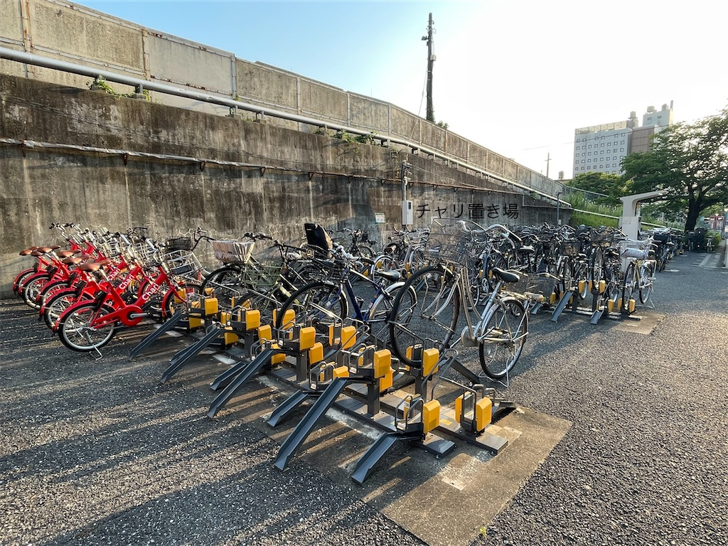 両国駅国技館通り路上自転車駐輪場