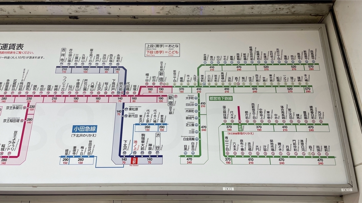 ヒ*キ様 京王電鉄 平山城址公園駅 運賃表 50年ぶりの「平山城址公園駅」です【駅ぶら】06京王電鉄 京王線187