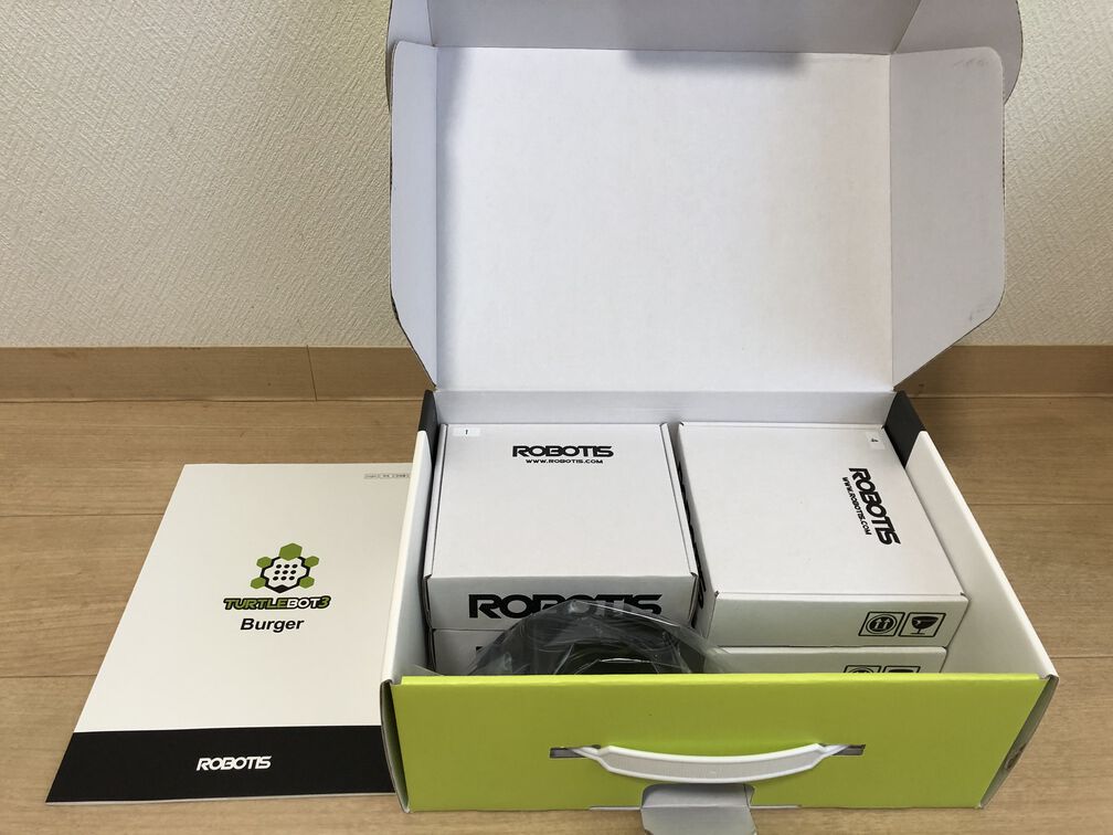 TurtleBot3 Burgerを組み立ててみた - 佐藤百貨店