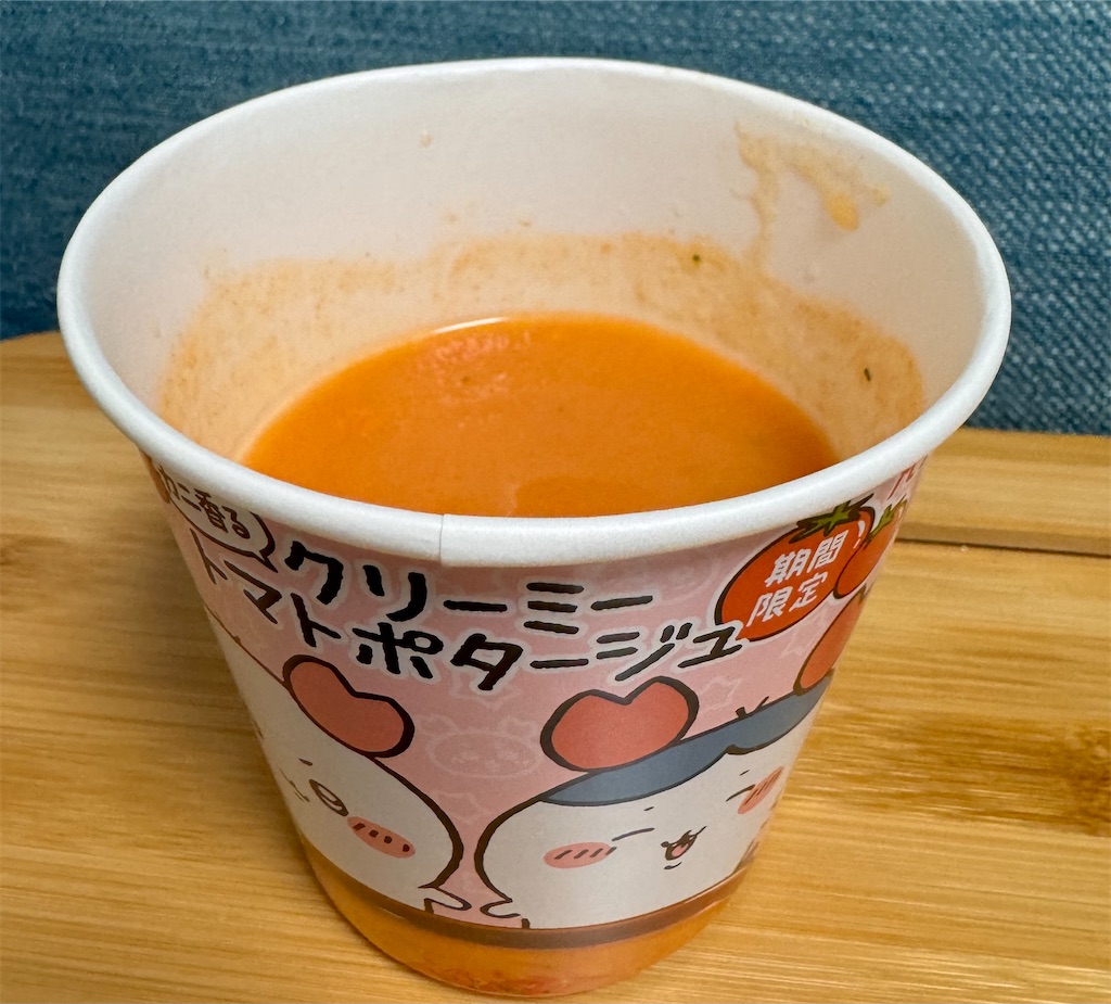 ついにコンビニで発見！【丸美屋・ちいかわカップスープ（カニ香る