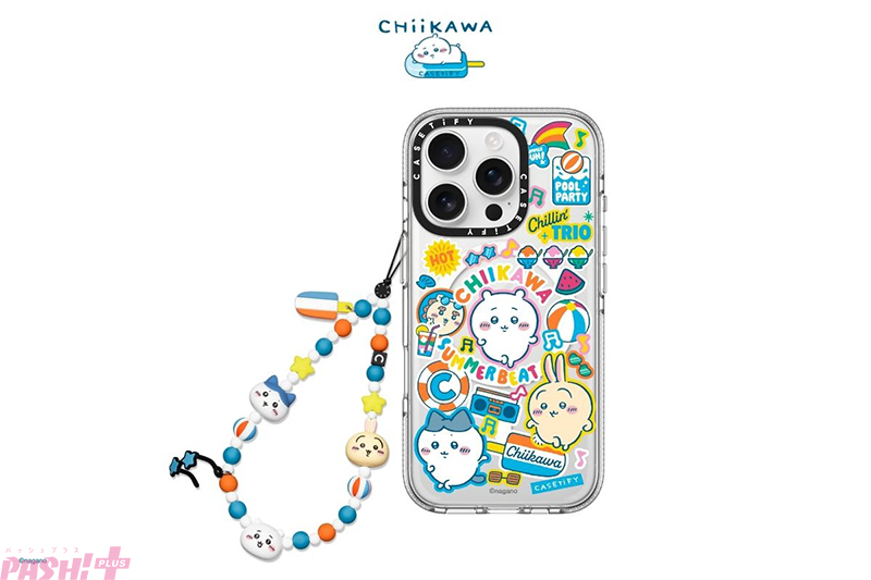 ちいかわ フォンチャーム CASETiFY マルチカラー 1 ちいかわ×CASETiFYがコラボ。夏仕様のスマホストラップや