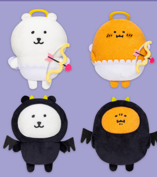 ナガノキャラクターズ】天使＆悪魔ぬいぐるみ｜11月プライズ新作速報