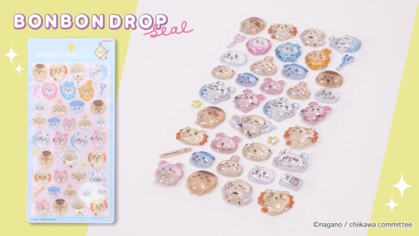 ちいかわ】ボンボンドロップシール第2弾 抽選販売開始（12月4日23時59