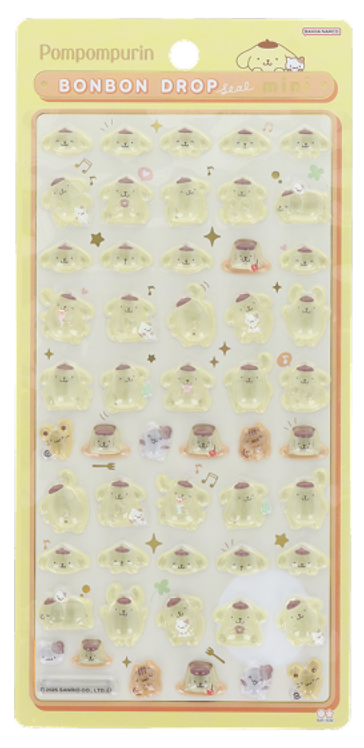 サンリオ】ボンボンドロップシールmini｜2026年1月発売の新作全8種