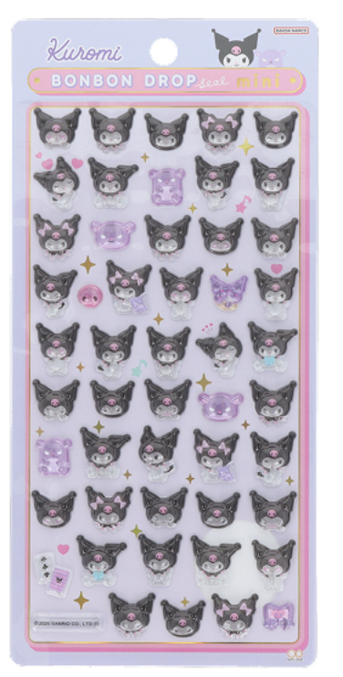 サンリオ】ボンボンドロップシールmini｜2026年1月発売の新作全8種