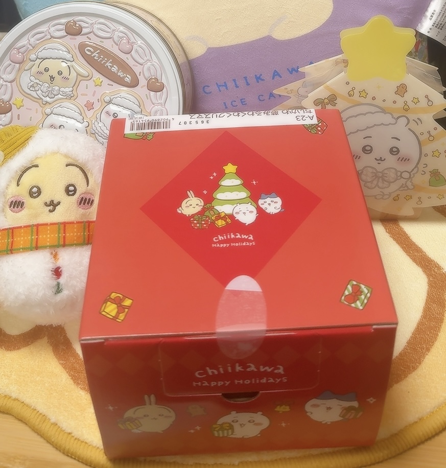 実食レポ】ちいかわ 夢みるわくわくクリスマス2025｜可愛くて美味しい