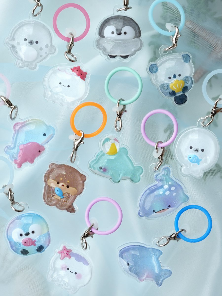 水族館限定ボンドロ　9種類 5/10 12時新発売】ボンドロ水族館シリーズがマルチめじるしチャーム全