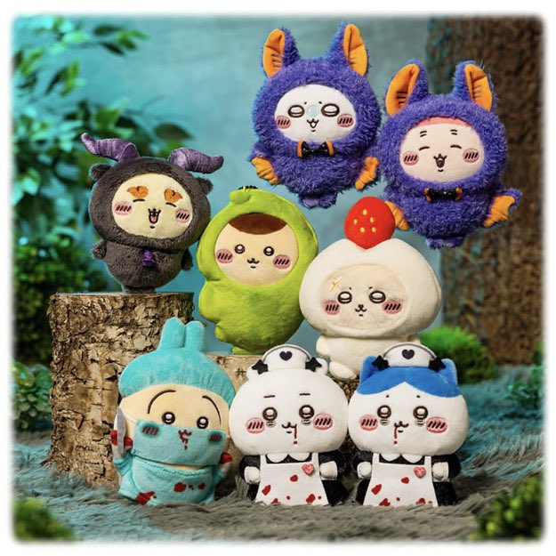 9/25発売】ちいかわたちが今年もハロウィン姿で登場🎃「みんなで仮装な