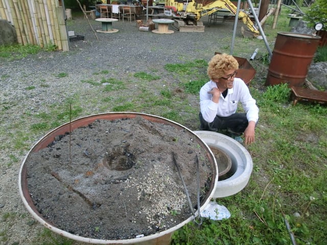 ニジマス塩焼きの準備2