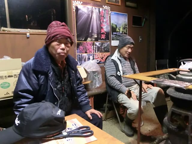 帽子が暖かそう