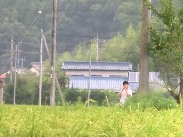 ベストポジションで練習