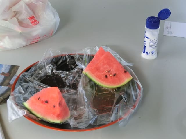 松本さんちのスイカ