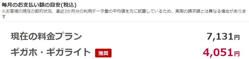 ドコモ キャリア 携帯代 料金 画像