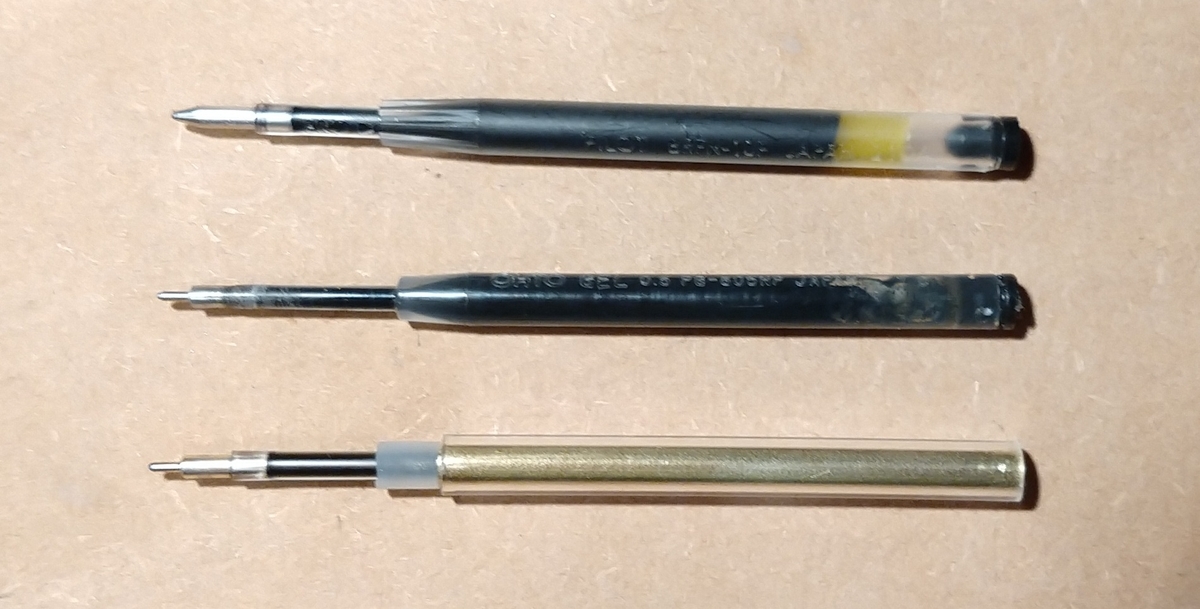 S20ボールペンにはニードルポイントが似合う さとるめも