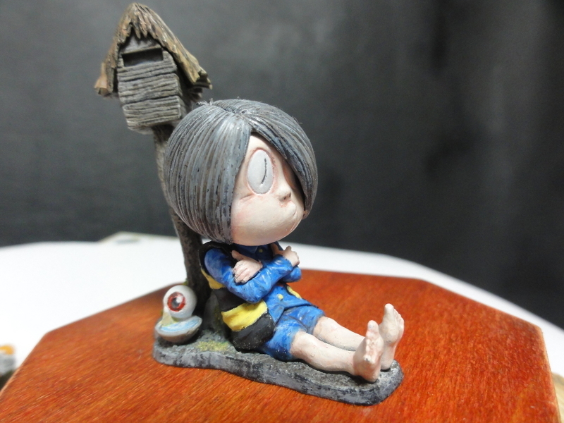 ボークス 塗るプラ ゲゲゲの鬼太郎とねずみ男 - 趣味の模型製作 さと