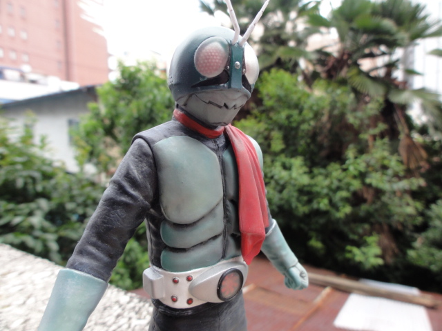 仮面ライダー旧1号 簡単仕上げ - 趣味の模型製作 さとさん工房