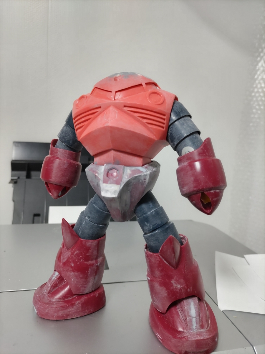 年末 忘備録 ② 旧キット 1/100 シャア専用ズゴック 秋葉原