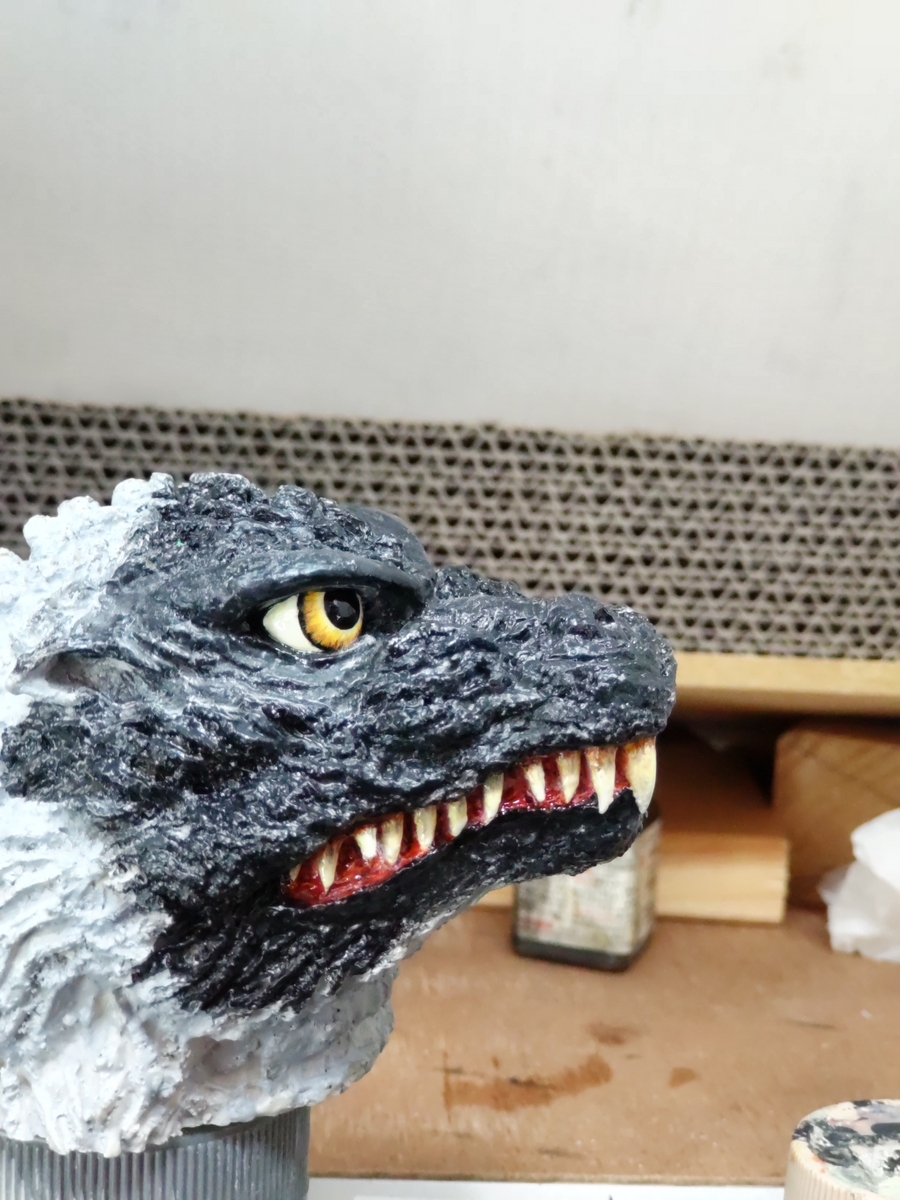 年末 忘備録 ⑧ ゴジラヘッド軍団 究極東宝怪獣ゴジラヘッド キンゴジ