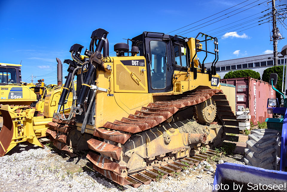建機 出先で見つけたブルドーザー Cat D6t Lgp ブルドーザ Satosee Link 建機 重機専門カメラマン