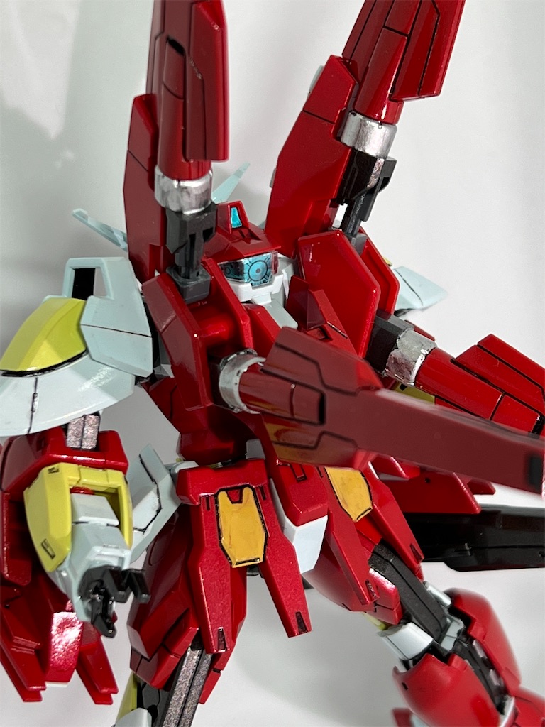 塗装完成品　HGリボーンズガンダム HG リボーンズガンダム 部分塗装ver | パチ組野郎さんのガンプラ