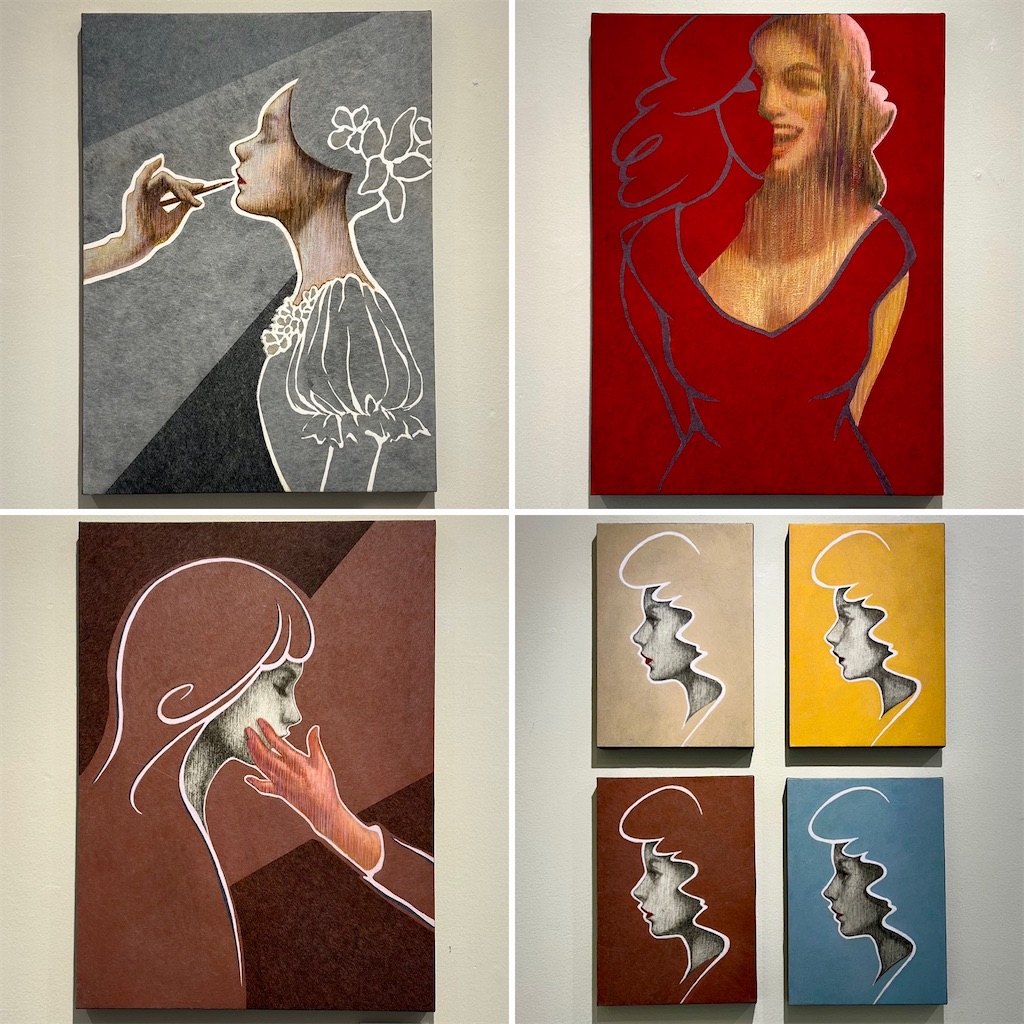 安藤しづか個展 私ともうひとり - 山田サトのブログ