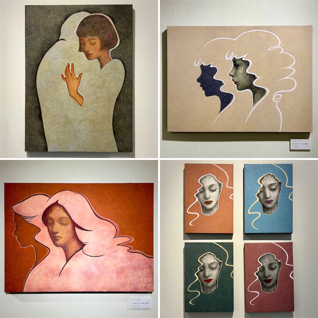 安藤しづか個展 私ともうひとり - 山田サトのブログ