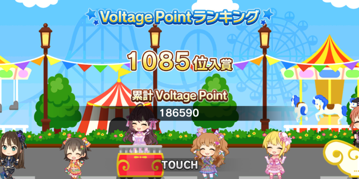 ぼくのデレステ Live Carnival結果発表 ぼくのsix Wheels 僕六輪