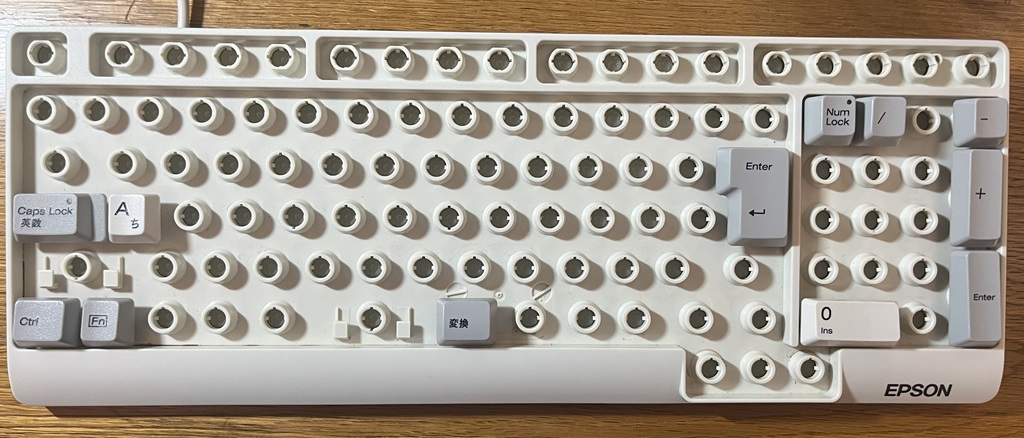 メンブレンキーボード EPSON「KB-0626」を修理してみた。＆ キーボード