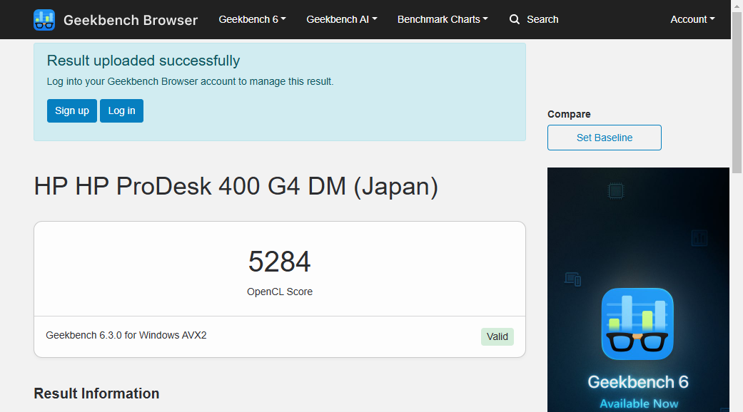Geekbench GPU