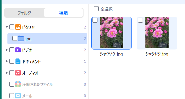 JPGファイルを確認