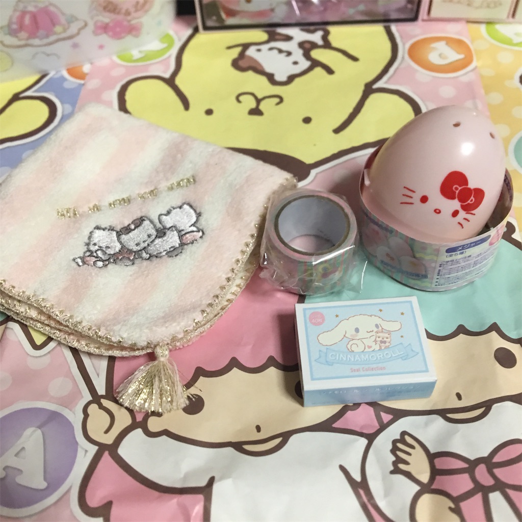 サンリオ お楽しみ袋開封⸜(* ॑꒳ ॑* )⸝⋆* - saya_sanrio's diary