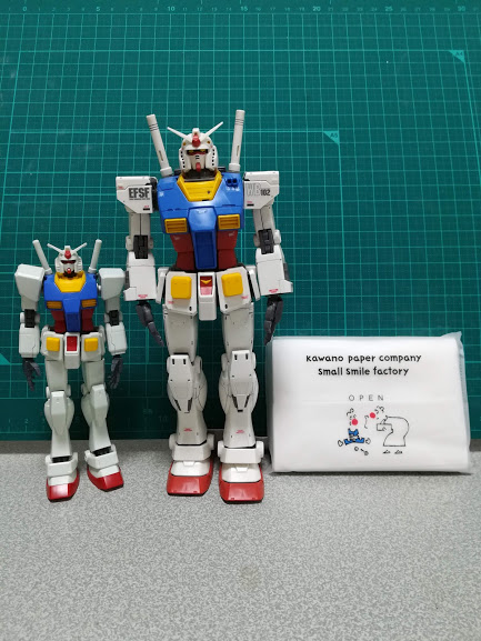 初心者向け ガンプラのhg Rg Mg Pg メガサイズの大きさをポケットティッシュとともに徹底比較 ガンプラ成長日記byみー子 初心者向け ガンプラのhg Rg Mg Pg メガサイズの大きさをポケットティッシュとともに徹底比較 ガンプラ成長日記byみー子