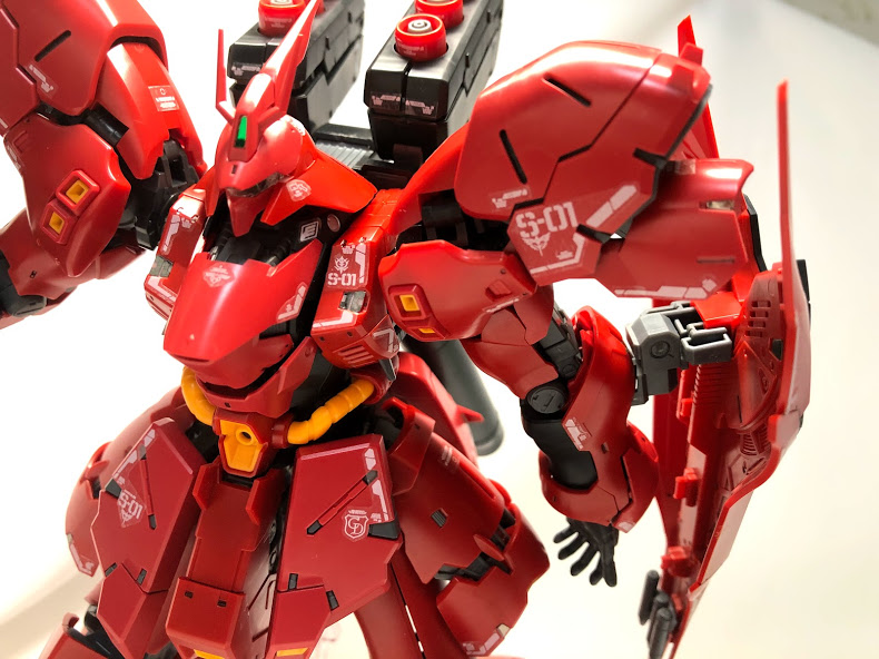 ガンプラレビュー Rgサザビーの完成度高くない スミ入れとデカールだけのカンタン仕上げなのにかっこよすぎる ガンプラ成長日記byみー子 ガンプラレビュー Rgサザビーの完成度高くない スミ入れとデカールだけのカンタン仕上げなのにかっこよすぎる ガンプラ成長日記byみー子