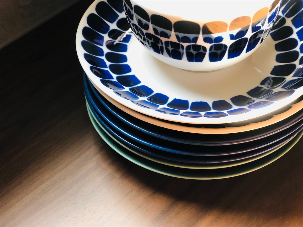 新品、未使用】アラビア ARABIA 24h トゥオキオ パスタプレート 4枚 食器 