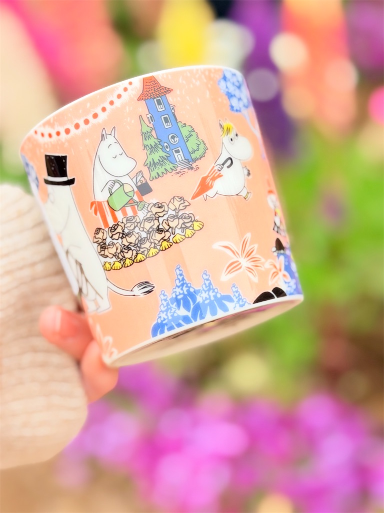 ムーミンバレーパーク限定マグ「SIMPLE JOY」｜ピンクカラーと新色