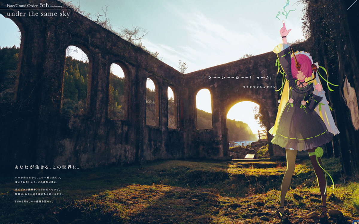 FGO 5周年 謎のヒロインX 福岡県 中洲屋台街 B2 タペストリー Amazon.co.jp: FGO 5周年 謎のヒロインX 福岡県 中洲屋台街 B2