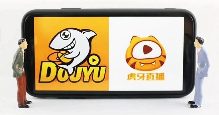 合併できなかった虎牙と斗魚(出典:新聞聯播)