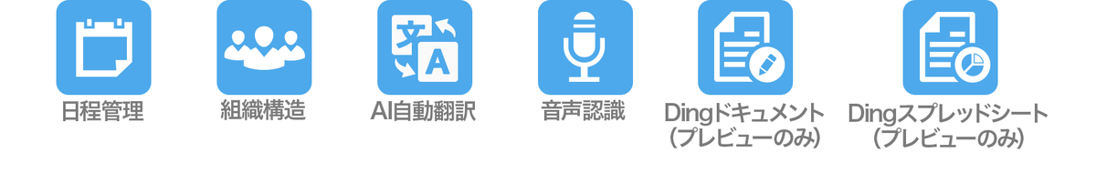 機能一覧