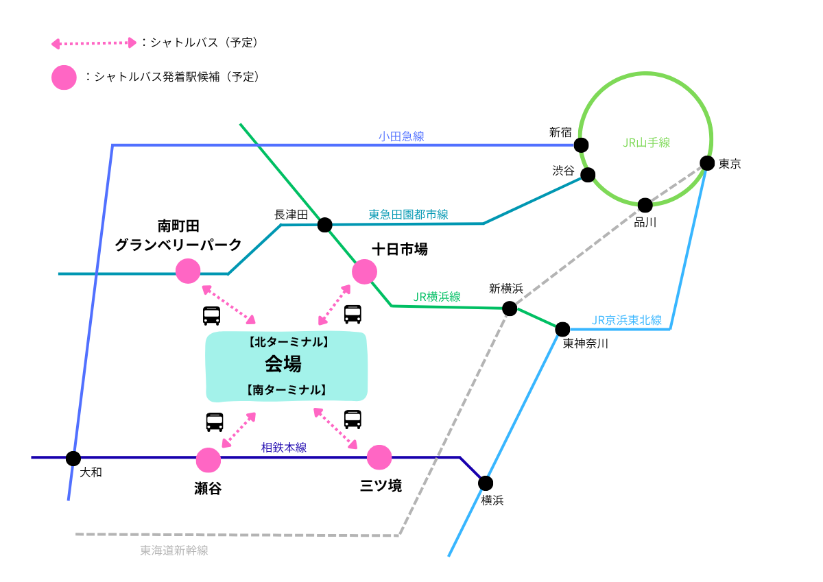 【随時更新】GREEN×EXPO2027（横浜花博）アクセスガイド｜主要ターミナル→会場周辺4駅→シャトルバス - SBIふるさとだより  |あなたと地域をつなぎ、地域活性化を応援するメディア