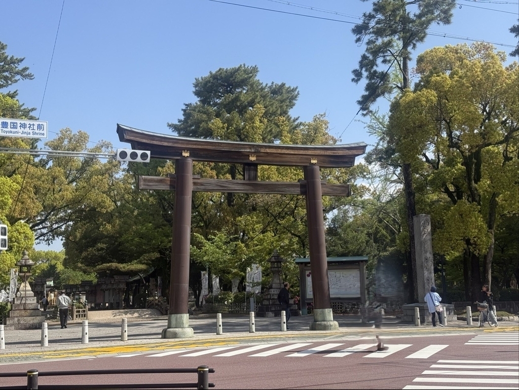 名古屋市中村区にある豊国神社の入り口鳥居