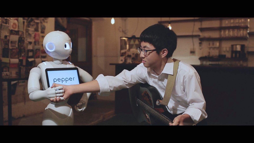 ロボットだけでお店を開いたよ!