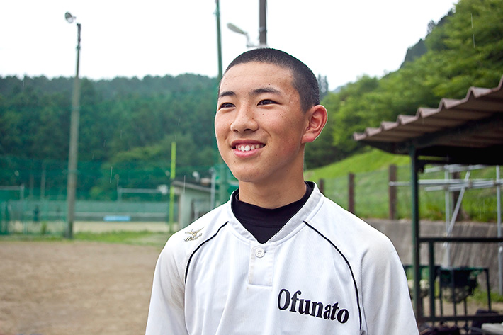 野々村君(3年・キャチャー)