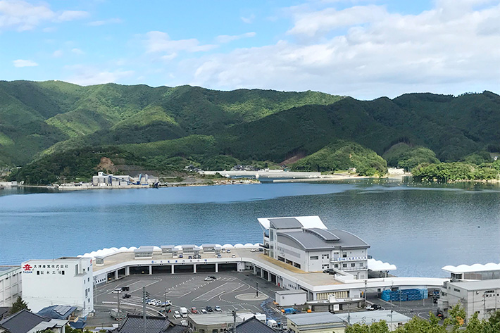 職員室からの眺め